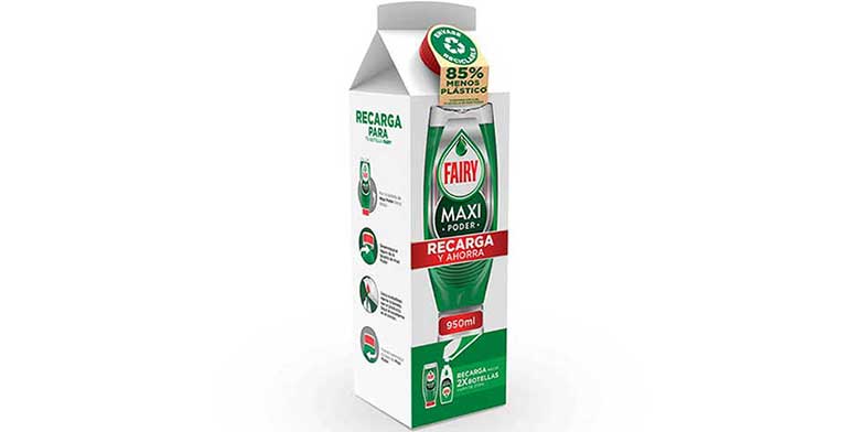 Fairy apuesta por el packaging sostenible