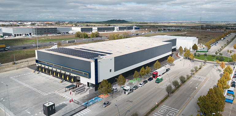 Newdock ultima la construcción de su nueva plataforma logística en Getafe 