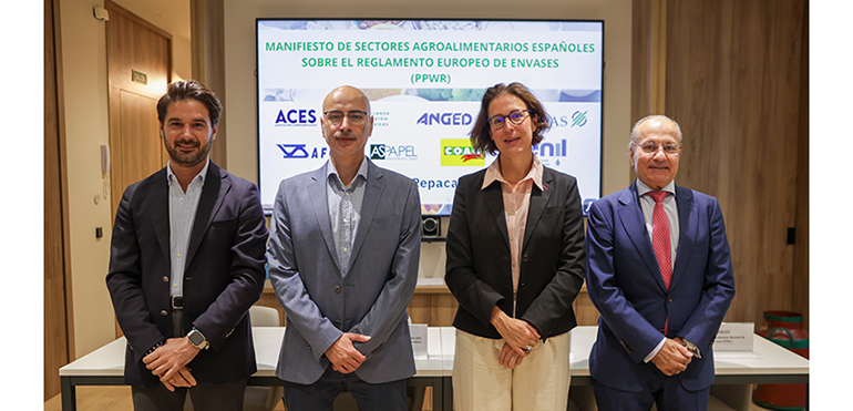 Los sectores agroalimentarios españoles urgen a la Presidencia Española mayor seguridad jurídica y alimentaria en el futuro Reglamento de Envases