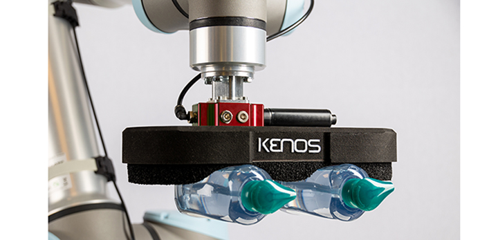 Extremadamente ligero y robusto a la vez: el nuevo plano aspirante Kenos® Safe&Light de Piab permite maximizar la operatividad del robot