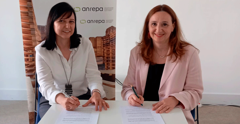 ENVALORA y ANREPA firman un acuerdo para reforzar la trazabilidad y reutilización de los palets y envases de madera
