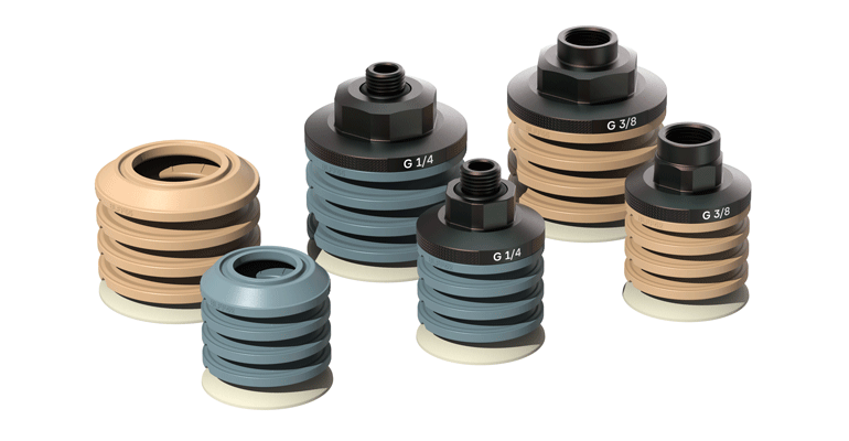 Piab redefine las ventosas de alto caudal con el nuevo concepto BLFF para logística y packaging exigentes