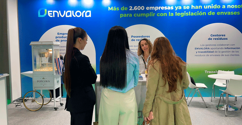 Envalora pone de relevancia la reutilización de envases en Empack Madrid 2025