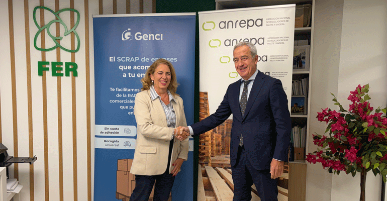 GENCI, FER y ANREPA firman un convenio para la divulgación y apoyo al cumplimiento de la RAP de envases
