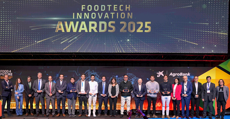 Robots autónomos, snacks con algas y agua purificada sin químicos, entre los proyectos galardonados en los FoodTech Innovation Awards 2025