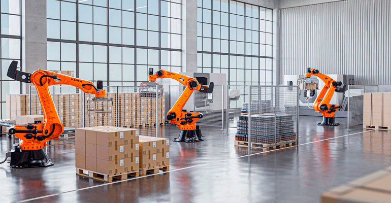 KUKA lanza nuevos robots paletizadores para cargas pesadas