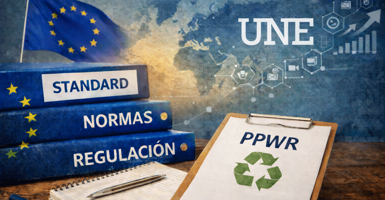 Normalización y reciclabilidad de envases en el marco del nuevo Reglamento PPWR