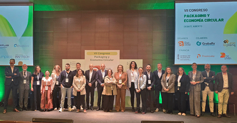 Más de 250 profesionales se reúnen en el VII Congreso de Packaging y Economía Circular en plena cuenta atrás hacia un modelo 100 % sostenible