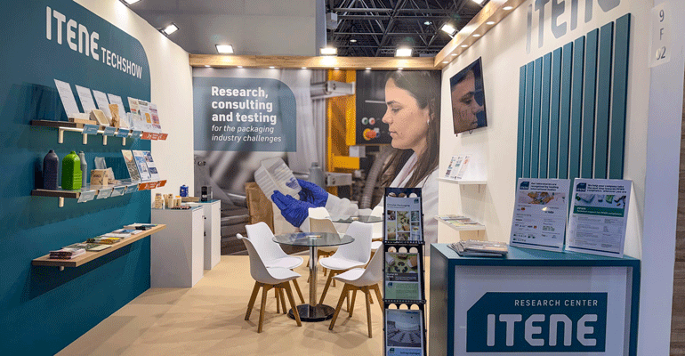ITENE presenta en Interpack sus soluciones tecnológicas para impulsar la circularidad del packaging y el cumplimiento del PPWR
